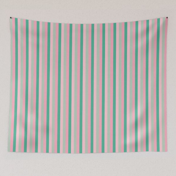 Item preview, Candy Stripes - Green and Pink designed and sold by SilverPegasus.