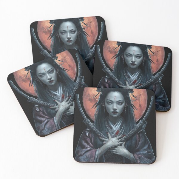 Item preview, Dark Japanese Woman Samurai designed and sold by Norbert33.