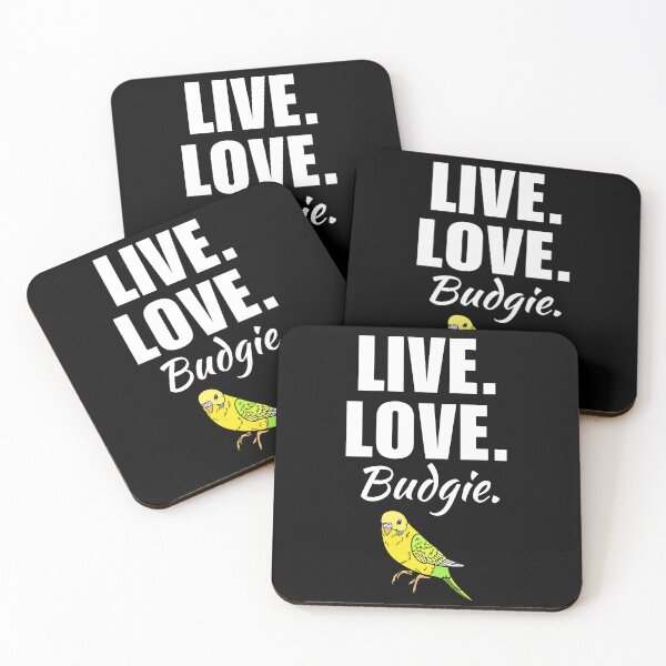 Item preview, Live, love, budgie. Funny quote for parakeet mom or dad, parakeet owner cute designed and sold by NBSStore.