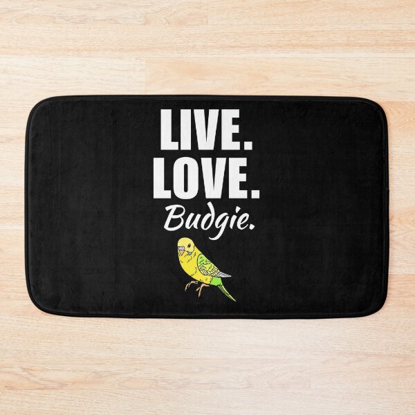Item preview, Live, love, budgie. Funny quote for parakeet mom or dad, parakeet owner cute designed and sold by NBSStore.