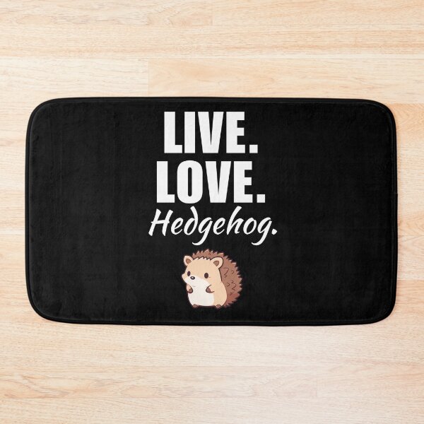 Item preview, Live, love, hedgehog. Funny hedgie or hedgehog owner quote or saying for mom or dad designed and sold by NBSStore.