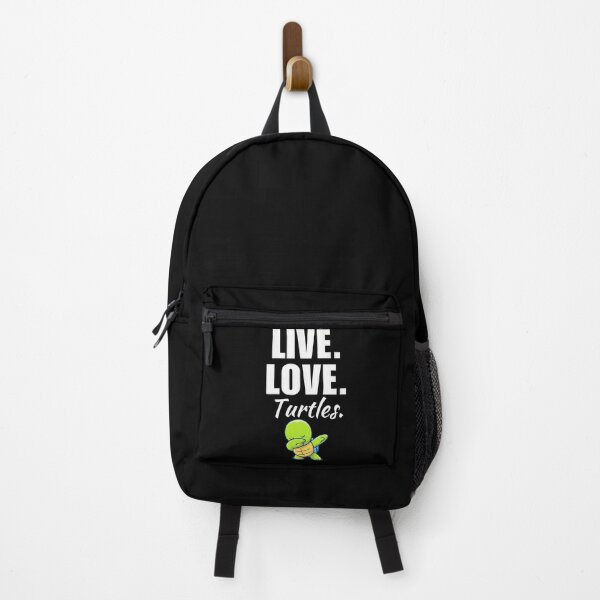 Item preview, Live, love, turtles. Funny turtle mom or dad quote or saying for turtle animal fan protector designed and sold by NBSStore.