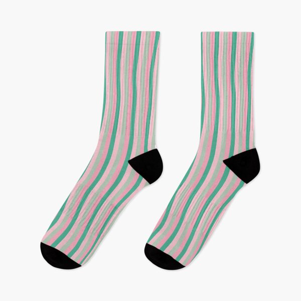 Item preview, Candy Stripes - Green and Pink designed and sold by SilverPegasus.