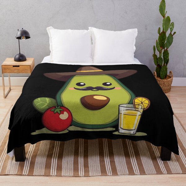 Item preview, Avocado With Sombrero Cinco De Mayo Fiesta designed and sold by LuminOrb.