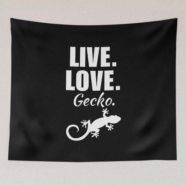 Item preview, Live, love, gecko. Funny gecko lizard mom or dad, pet owner or keeper lovers designed and sold by NBSStore.