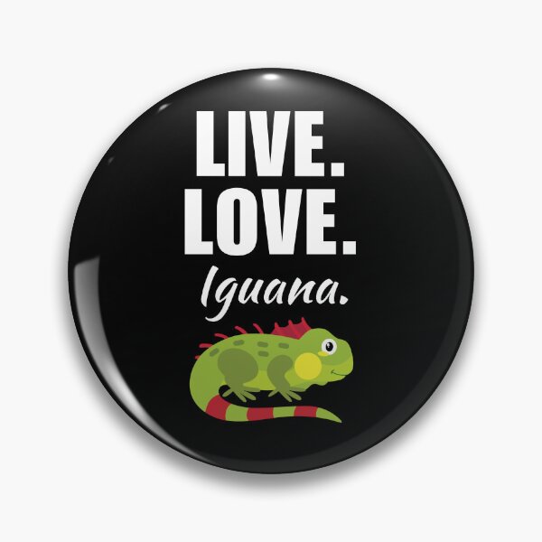 Item preview, Live, love, iguana. Funny iguana dragon lizard animal owner or keeper dad or mom designed and sold by NBSStore.
