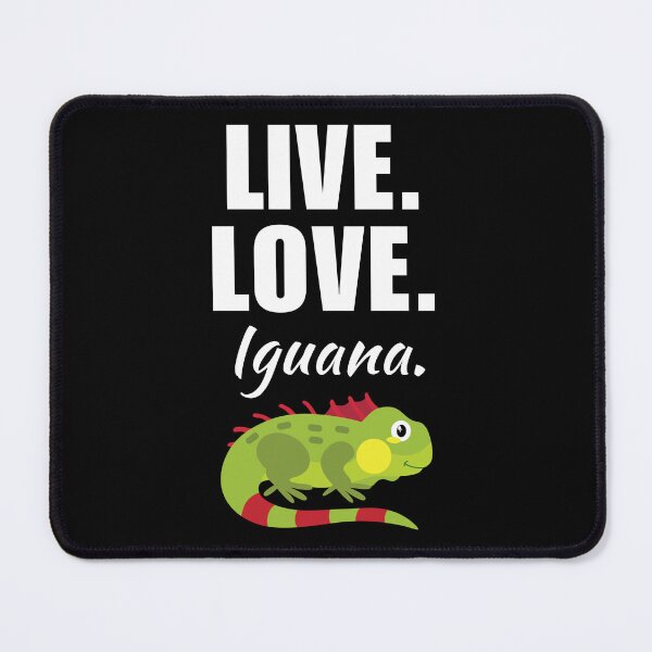 Item preview, Live, love, iguana. Funny iguana dragon lizard animal owner or keeper dad or mom designed and sold by NBSStore.