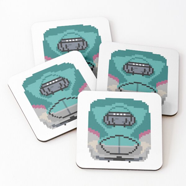 Item preview, Pixel Art E5 Series Shinkansen designed and sold by Martin's Pixel-Art Corner Store.