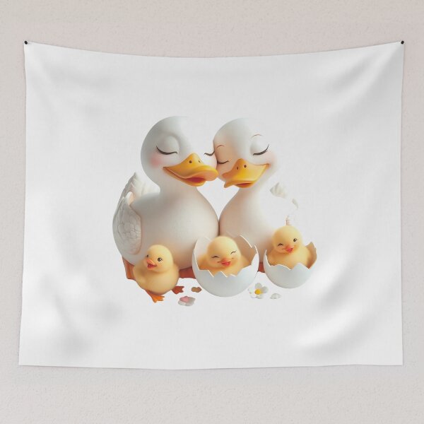 Item preview, Duckies' family love designed and sold by Lemon-Monday.