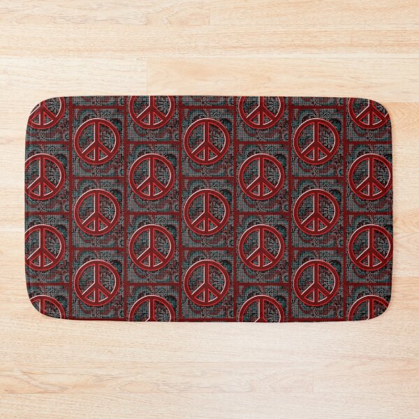 Item preview, Peace Portrait Red designed and sold by Leslie Montgomery Art.