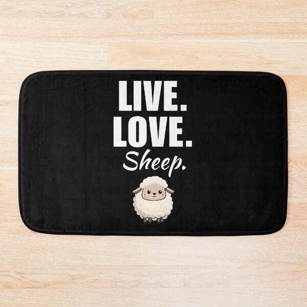 Item preview, Live, love, sheep. Funny sheep mom or dad quotes or saying for farmer who love sheep designed and sold by NBSStore.
