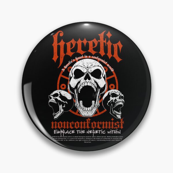 Item preview, Skulls Illustration - Heretic/Nonconformist designed and sold by DesignedByMarty.