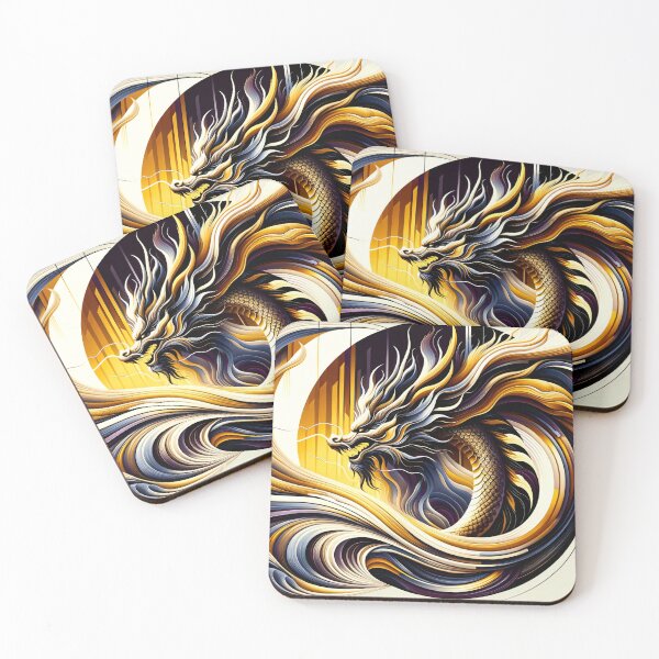 Item preview, Ethereal Swirls - Bohemian Dragon of Artistic Winds designed and sold by leyfinder.