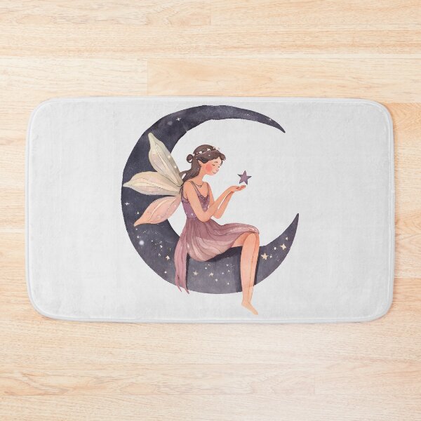 Item preview, Night Fairy on Crescent Moon designed and sold by Petalette.