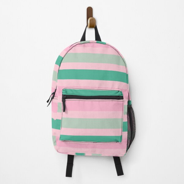 Item preview, Cabana Stripes - Green and Pink designed and sold by SilverPegasus.