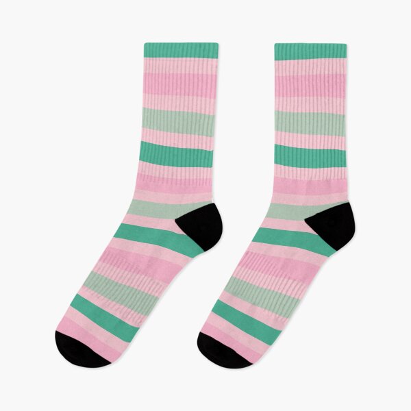 Item preview, Cabana Stripes - Green and Pink designed and sold by SilverPegasus.