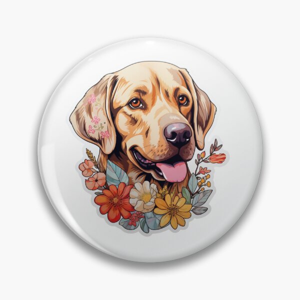 Item preview, Cute Flower Labrador Mom Dad Guardian Angel Best Friend Doggie Paw designed and sold by SMARTKIT  DESIGNAGENCY.