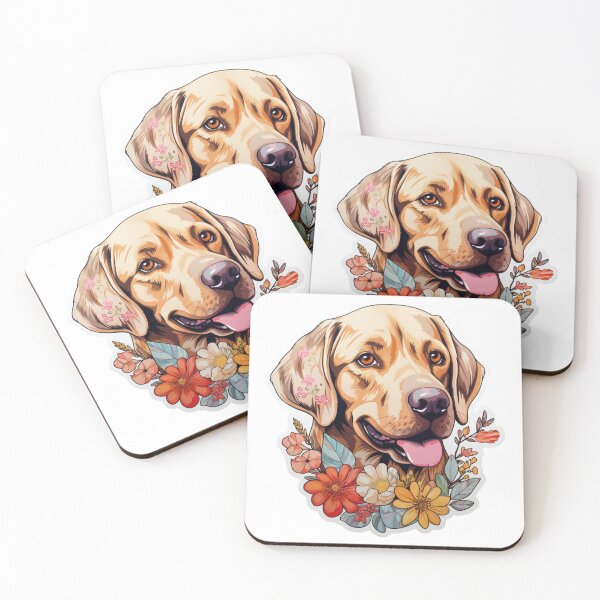 Item preview, Cute Flower Labrador Mom Dad Guardian Angel Best Friend Doggie Paw designed and sold by SMARTKIT  DESIGNAGENCY.