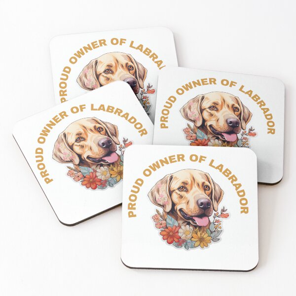 Item preview, Cute Flower Labrador Mom Dad Guardian Angel Best Friend Doggie Paw designed and sold by SMARTKIT  DESIGNAGENCY.