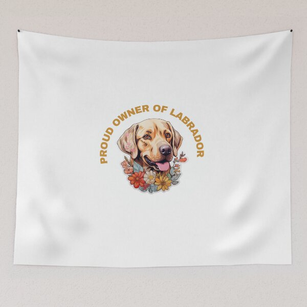 Item preview, Cute Flower Labrador Mom Dad Guardian Angel Best Friend Doggie Paw designed and sold by SMARTKIT  DESIGNAGENCY.