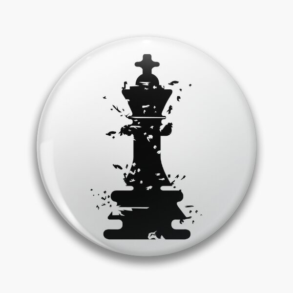 Item preview, Chess King used look chess club symbol art illustration designed and sold by AndreMi.