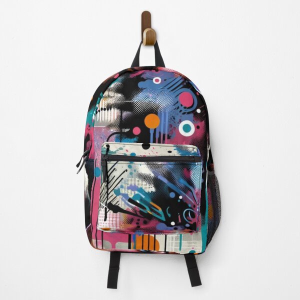 Item preview, Abstract Afro Portrait in Street Art Style designed and sold by BubandAika.