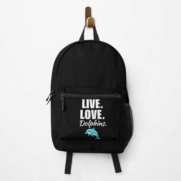 Item preview, Live, love, dolphins. Funny dolphin animal owner or trainer quote or saying designed and sold by NBSStore.