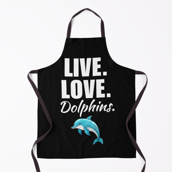 Item preview, Live, love, dolphins. Funny dolphin animal owner or trainer quote or saying designed and sold by NBSStore.