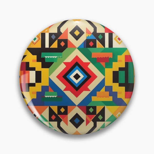 Item preview, Colorful Pattern Mexican designed and sold by NicolasGlowArt.