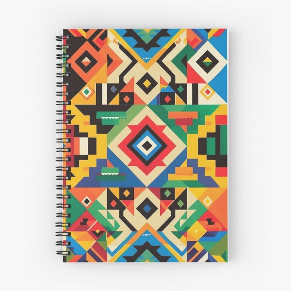 Item preview, Colorful Pattern Mexican designed and sold by NicolasGlowArt.