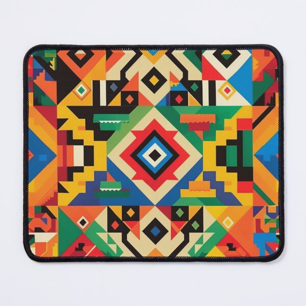 Item preview, Colorful Pattern Mexican designed and sold by NicolasGlowArt.
