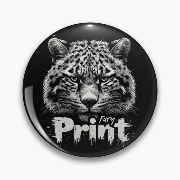 Item preview, cat fury print 001 designed and sold by BartHugoKnight.