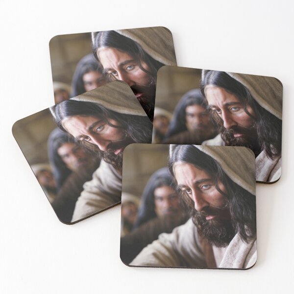 Item preview, Light of the World: A Contemplative Christ designed and sold by ShroudFaceAI.