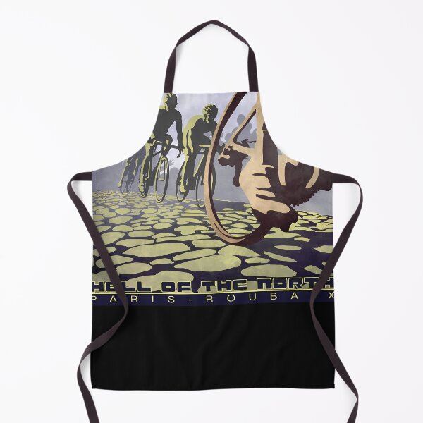 Item preview, Cycling Illustration Hell Of The North Retro Paris Roubaix designed and sold by Jamiweet88.