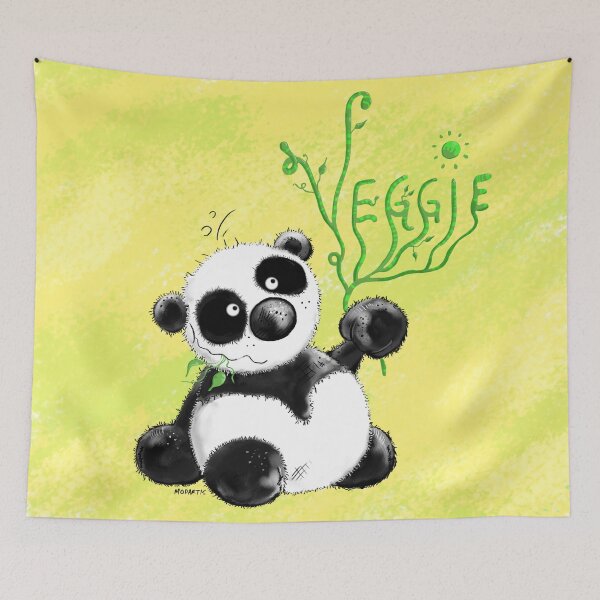 Item preview, Veggie Panda Bear designed and sold by modartis.