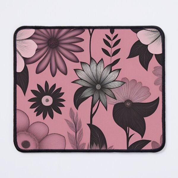 Item preview, RogerPattern - "Blossoming Romance: Pink Floral Elegance" designed and sold by RogerPattern.