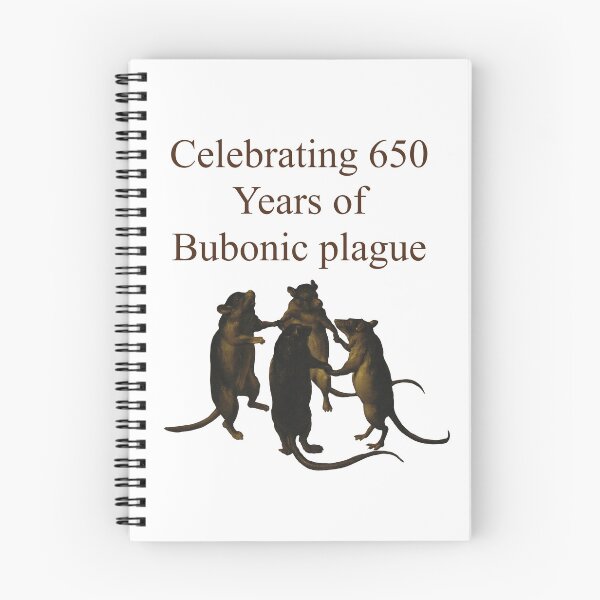 Item preview, Celebrating 650 years of bubonic plague rats designed and sold by AmazingTrinkets.