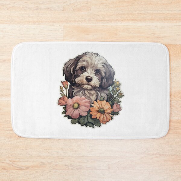Item preview, Cute Flower Lowchen Mom Dad Guardian Angel Best Friend Doggie Paw designed and sold by SMARTKIT  DESIGNAGENCY.