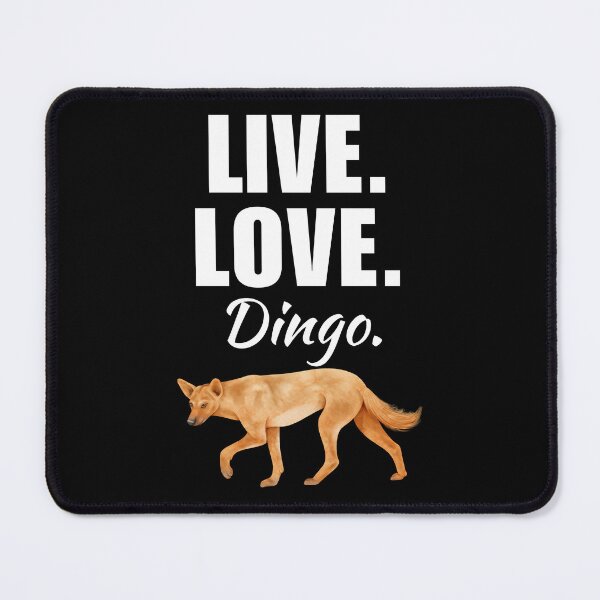 Item preview, Live, love, dingo. American australian dingo dog lover designed and sold by NBSStore.