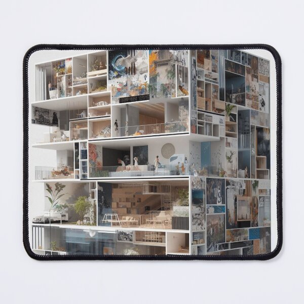 Item preview, Imaginary building #5 designed and sold by TheCollageWorld.