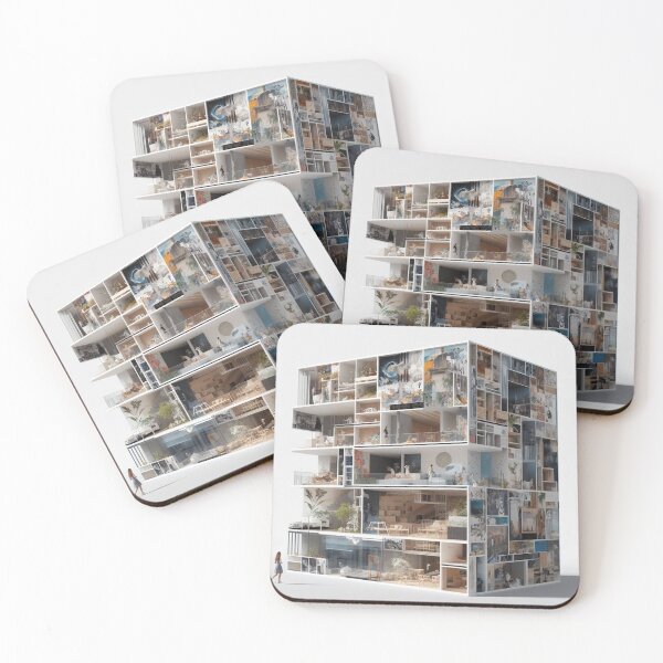 Item preview, Imaginary building #5 designed and sold by TheCollageWorld.