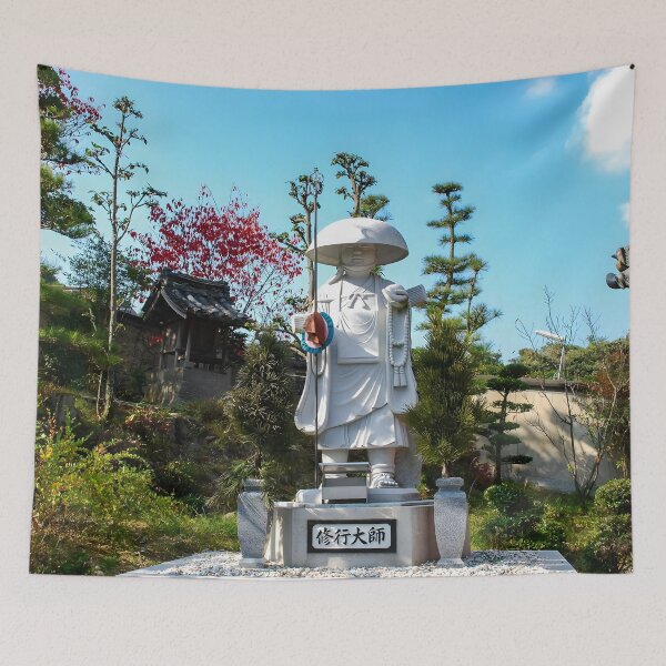 Item preview, Temple 73 - Shusshakaji Temple - Kukai Statue designed and sold by Japaholic.