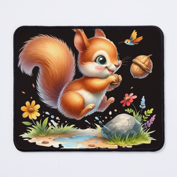Item preview, Cute Squirrel getting the nut! designed and sold by fribabywonder.