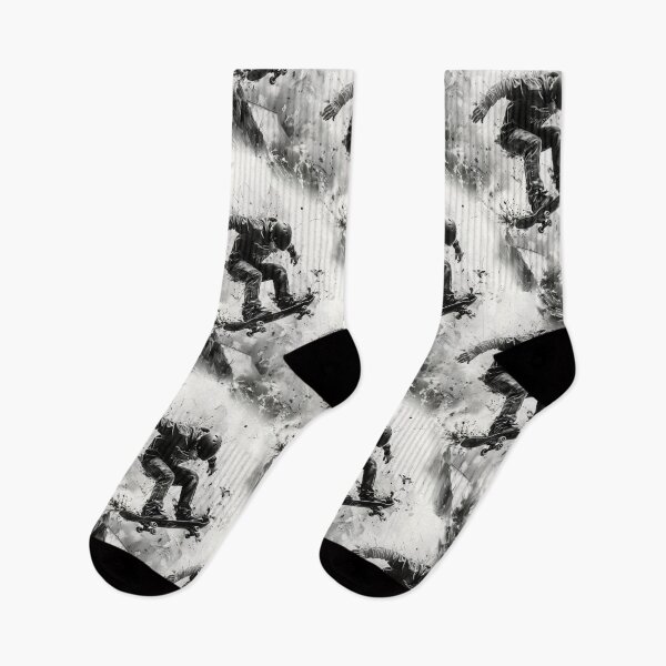 Item preview, Pattern with skateboarder #skate #skateboarder #sport  designed and sold by JBJart.