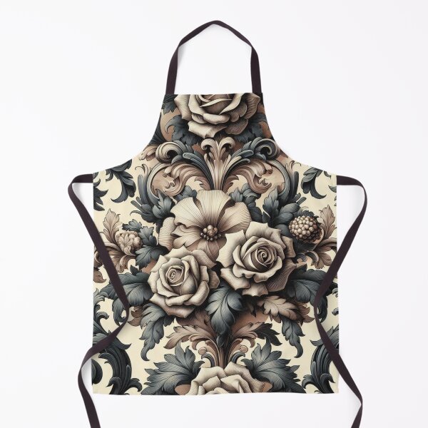 Item preview, Matte Teal & Cream Baroque designed and sold by DesignsByPrnces.