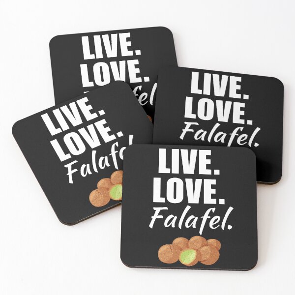 Item preview, Live, love, falafel. Middle eastern Israeli food lover from chickpeas designed and sold by NBSStore.