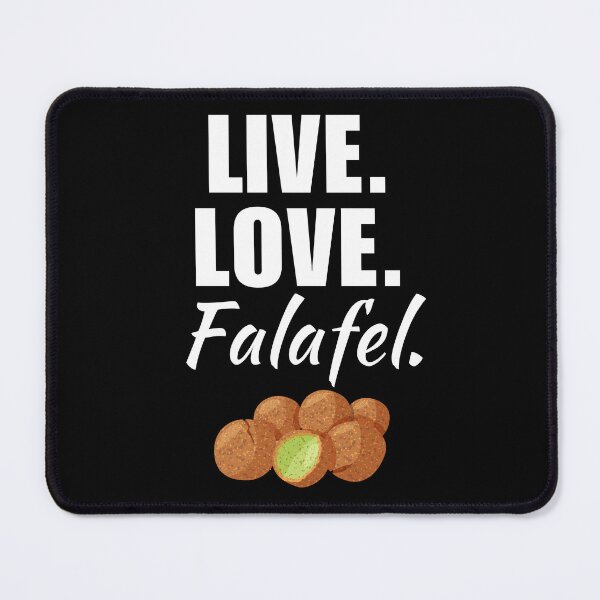 Item preview, Live, love, falafel. Middle eastern Israeli food lover from chickpeas designed and sold by NBSStore.