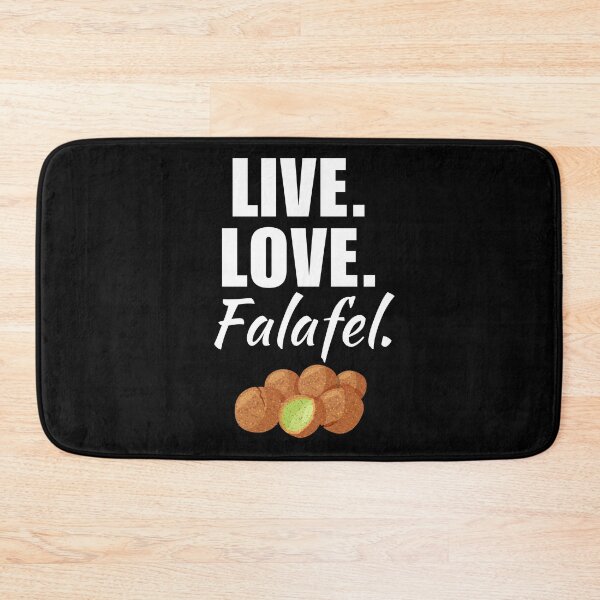 Item preview, Live, love, falafel. Middle eastern Israeli food lover from chickpeas designed and sold by NBSStore.
