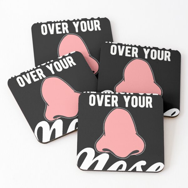 Item preview, The Mask Goes Over Your Nose   Cool Nose Edition   designed and sold by MatilBarros.