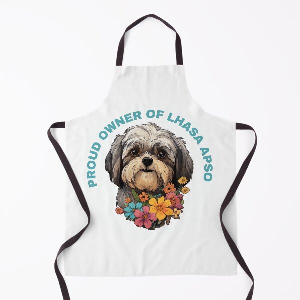 Item preview, Cute Flower Lhasa Apso Mom Dad Guardian Angel Best Friend Doggie Paw designed and sold by SMARTKIT DESIGNAGENCY.